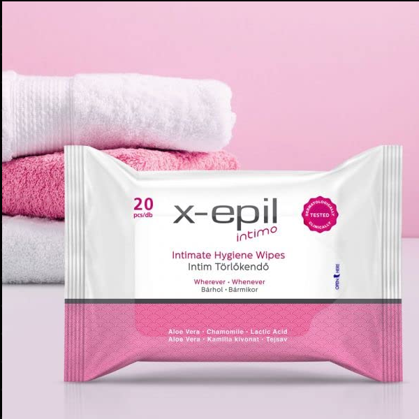 X-epil Intimate Hygiene Wipes 20 pcs