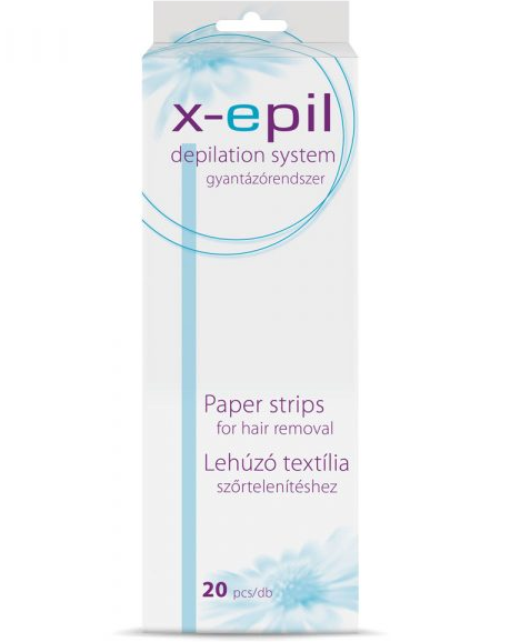 X-Epil Non woven paper strips 20 pcs