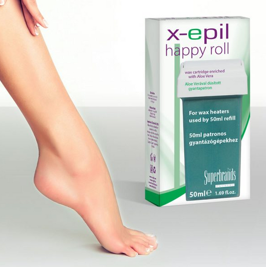 X-Epil Roll-on Wax with Aloe Vera for Happy Roll 50ml