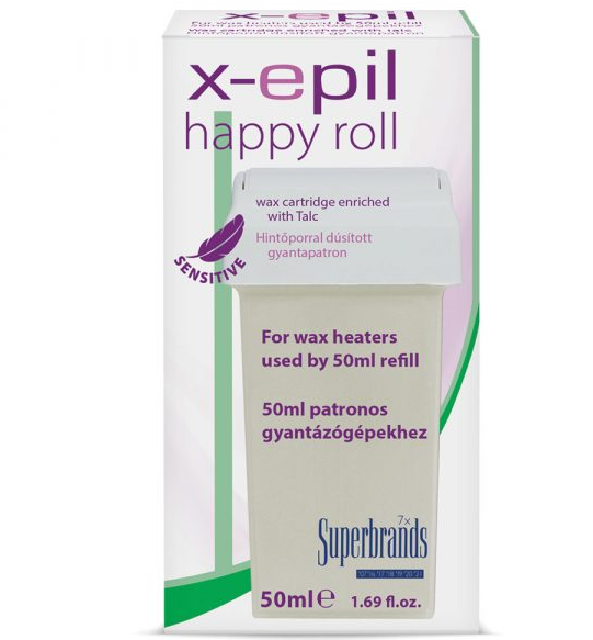 X-Epil Roll-on Wax with Talcum for Happy Roll 50ml