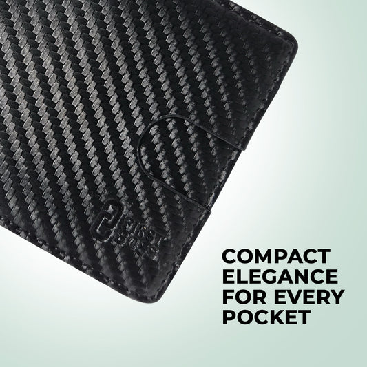 FIRST & BEST Carbon PU Custom Wallet