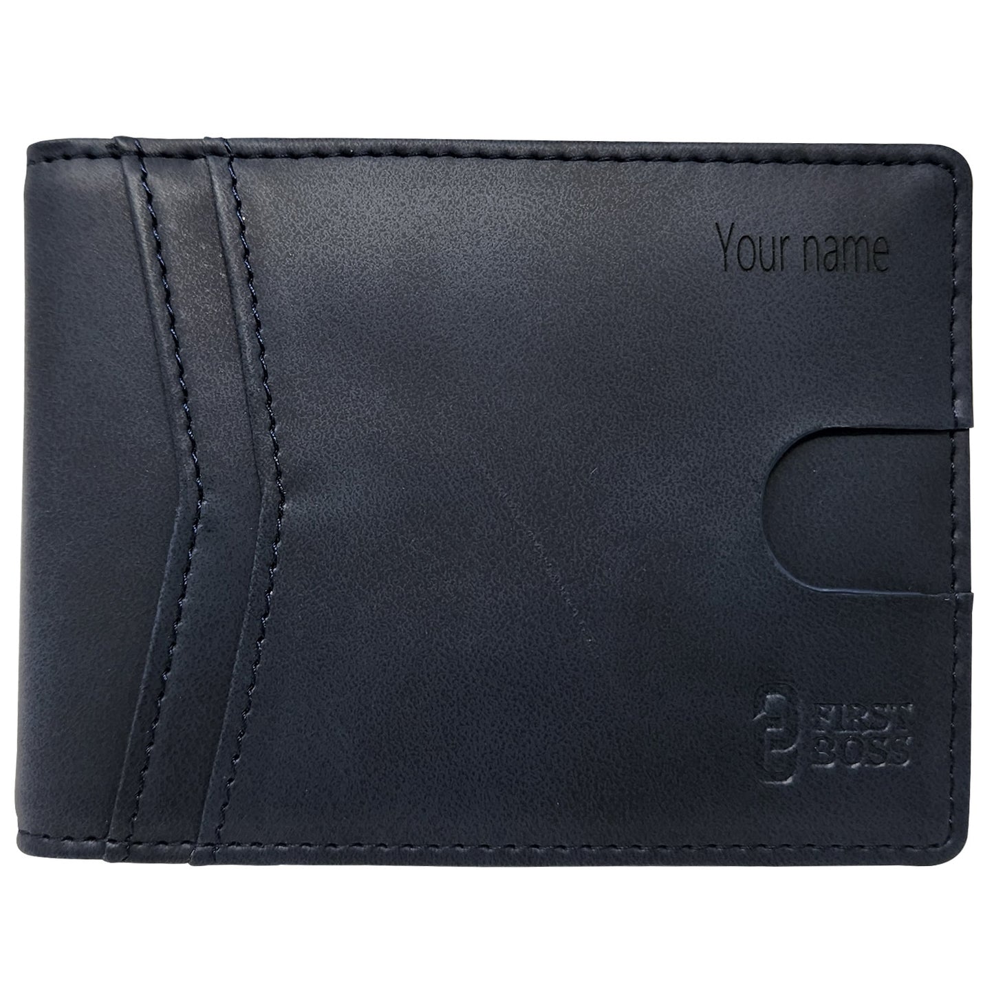 FIRST & BEST Custom Vintage Leather Wallet