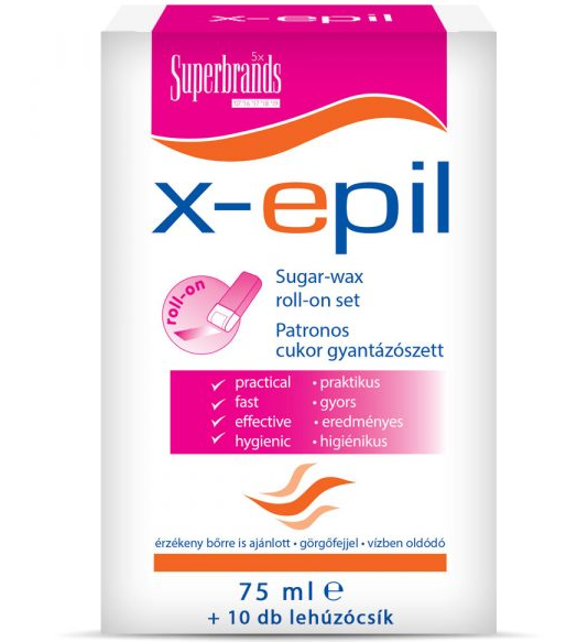 X-Epil Sugar-wax roll-on set